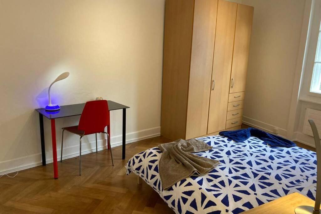 Parking & Appartement 2 Pieces Sans Traffic Lausanne Luaran gambar